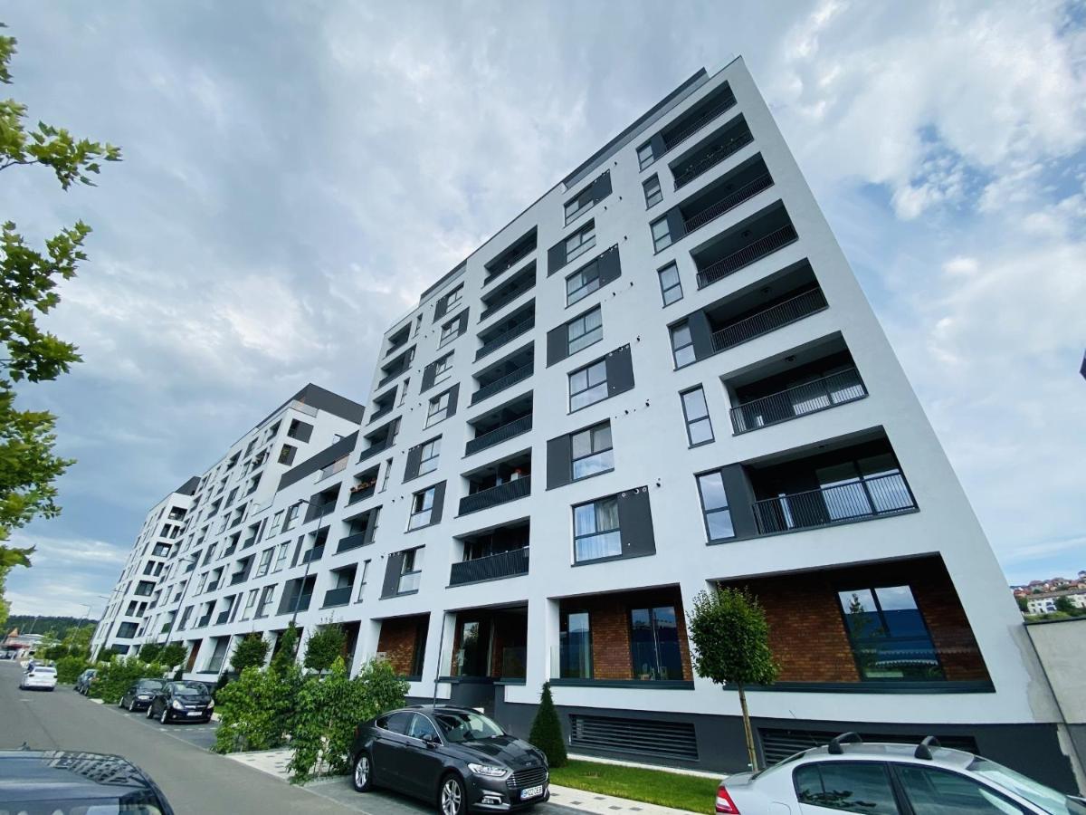 קלוז'-נאפוקה Deluxe Apartment With Balcony And Private Parking In Colvmna Residence מראה חיצוני תמונה